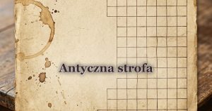 Antyczna strofa