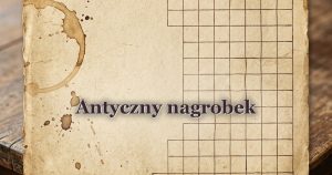 Antyczny nagrobek