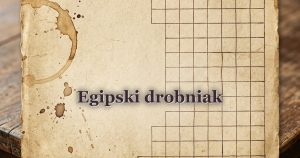 Egipski drobniak