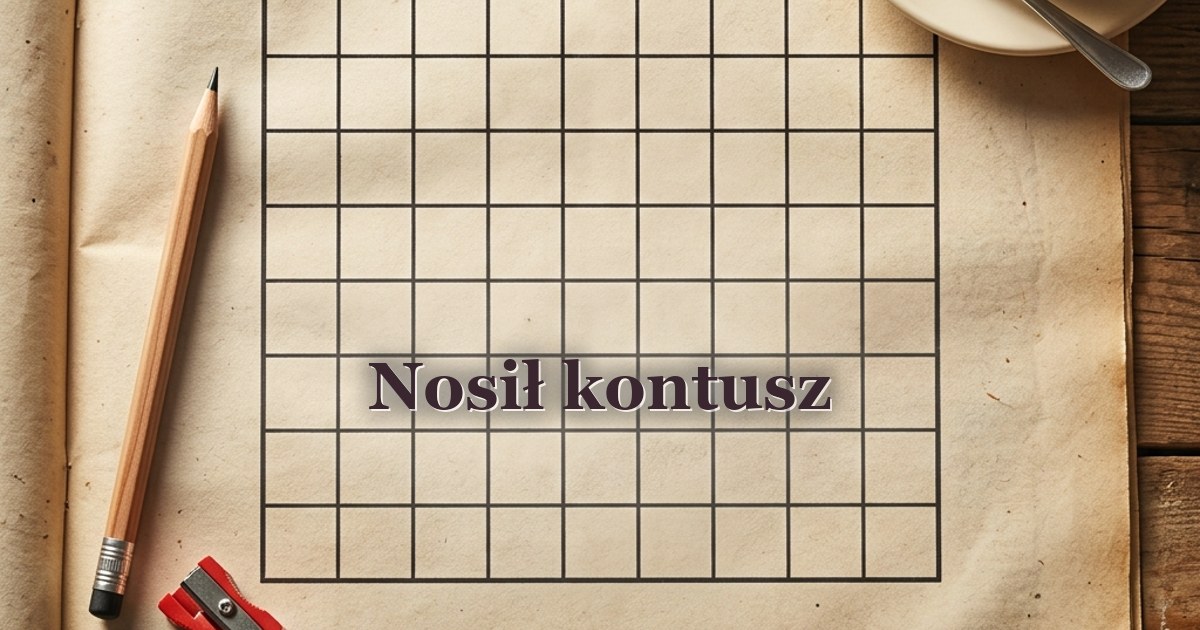 Nosił kontusz