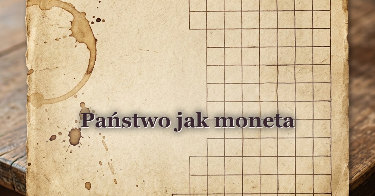 Państwo jak moneta