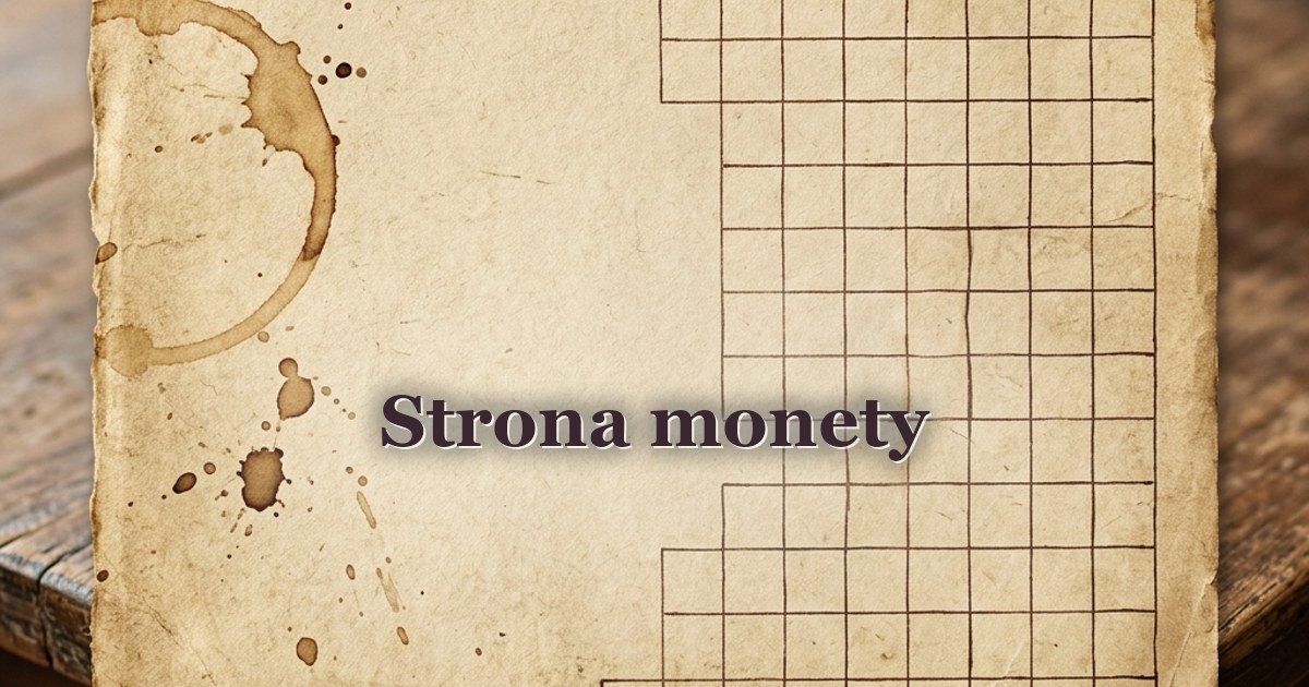 Strona monety
