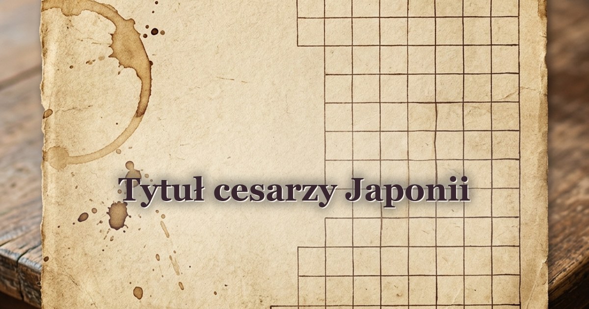 Tytuł cesarzy Japonii