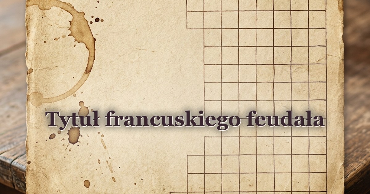 Tytuł francuskiego feudała