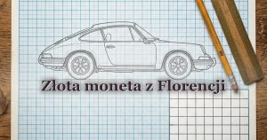 Złota moneta z Florencji